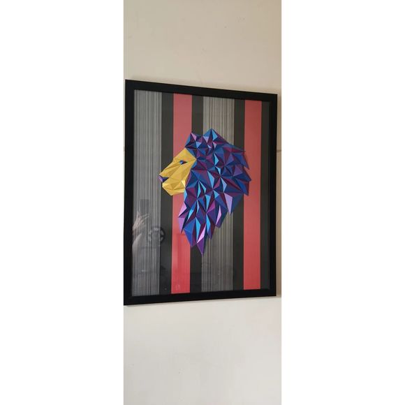DGEmily Lion Wall Art V2 | Large-Scale Wall Decor | Custom Sizes!! - Picture 10 of 13